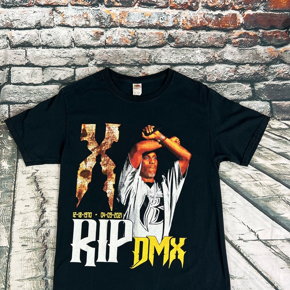 DMX RIP Memorial Tee Shirt Size S Black - Picture 2 of 5